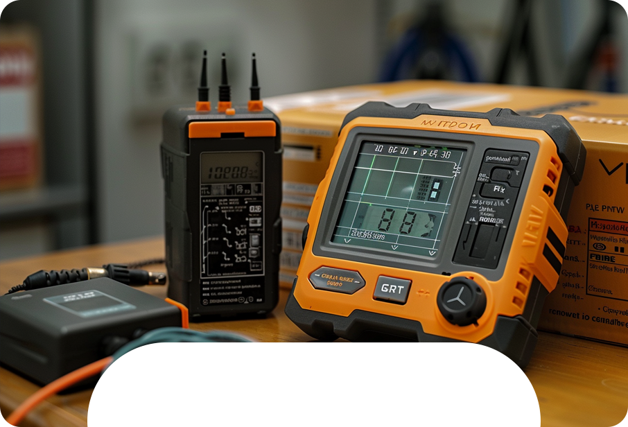Lithium cell in power testing device
