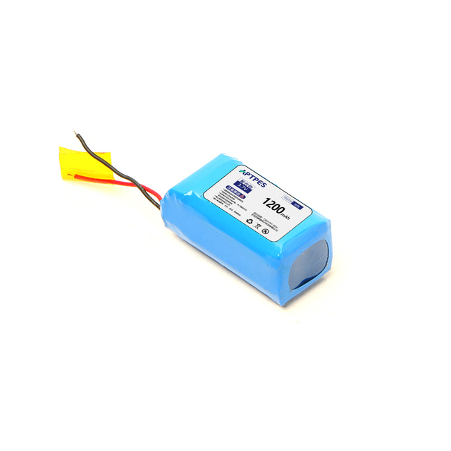 3.7V 1200mAh Headlamp Lithium Battery