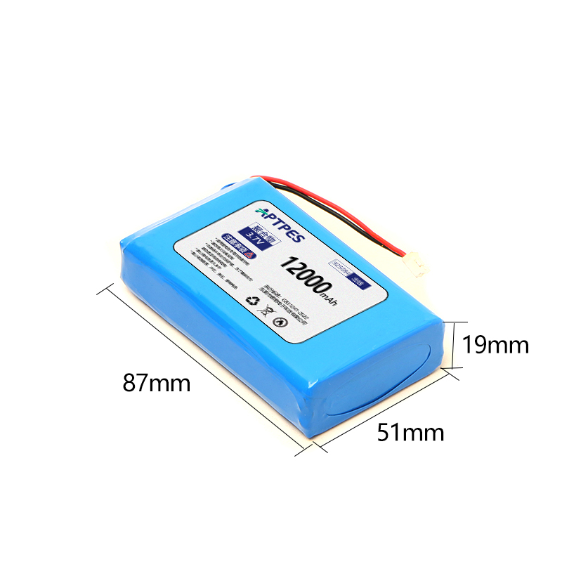 3.7V 12000mAh Lithium-ion Battery for Equipment And Instruments