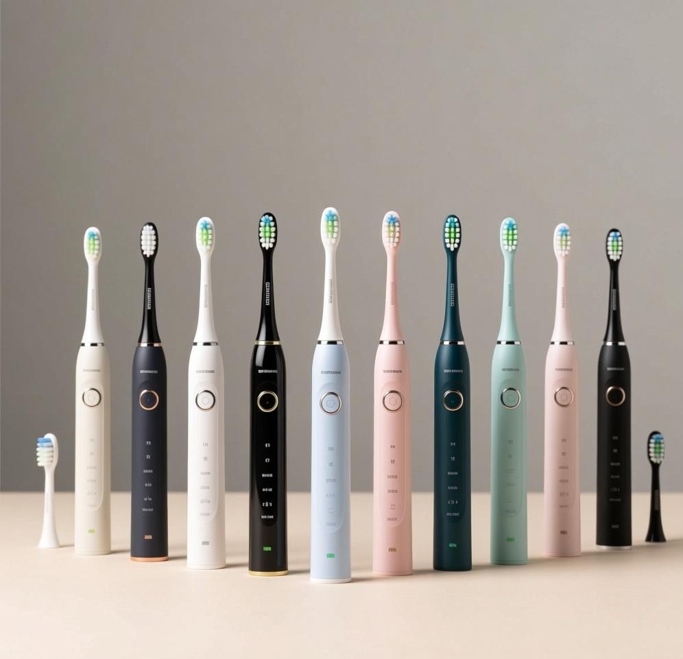 Sonic electric toothbrush relying on 3.7V 1S1P lithium-ion battery for consistent vibration